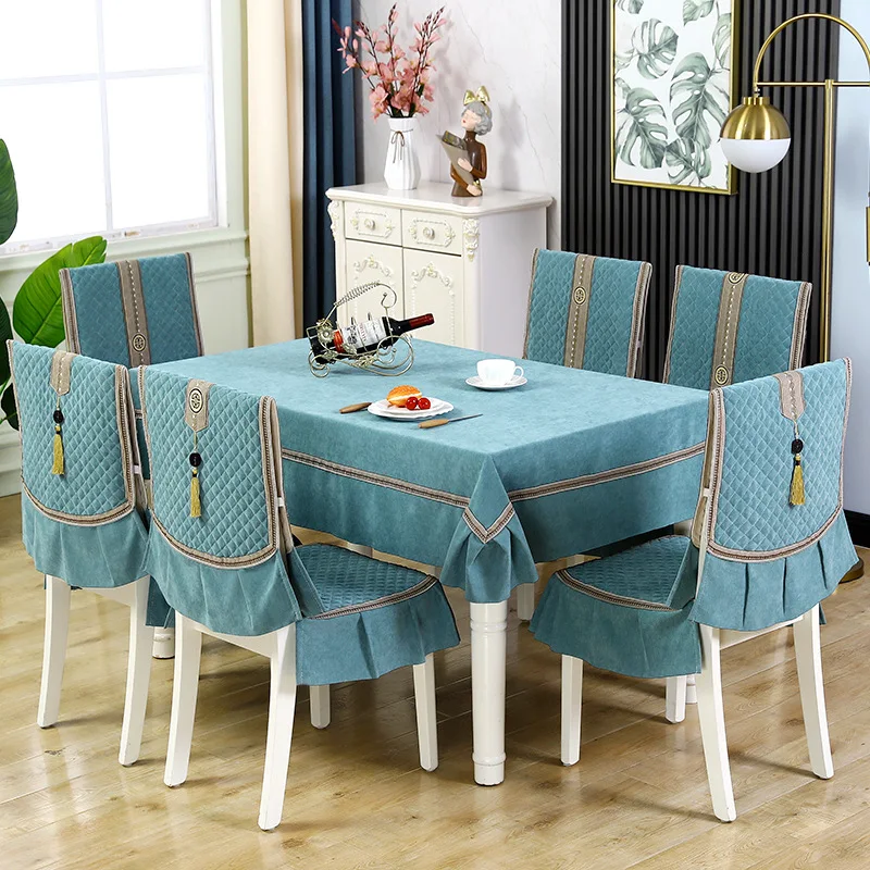 

Скатерти, чехол на стул для столовой, искусственная Свадебная скатерть, однотонный чехол на стол для отеля, чехлы на сиденья для кухонных стульев, домашний декор