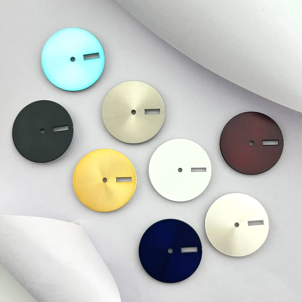 Assorted Colors Watch Dial - No Date & Dual Calendar Options