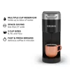 Black Single Serve K Cup Pod Coffee Maker 4