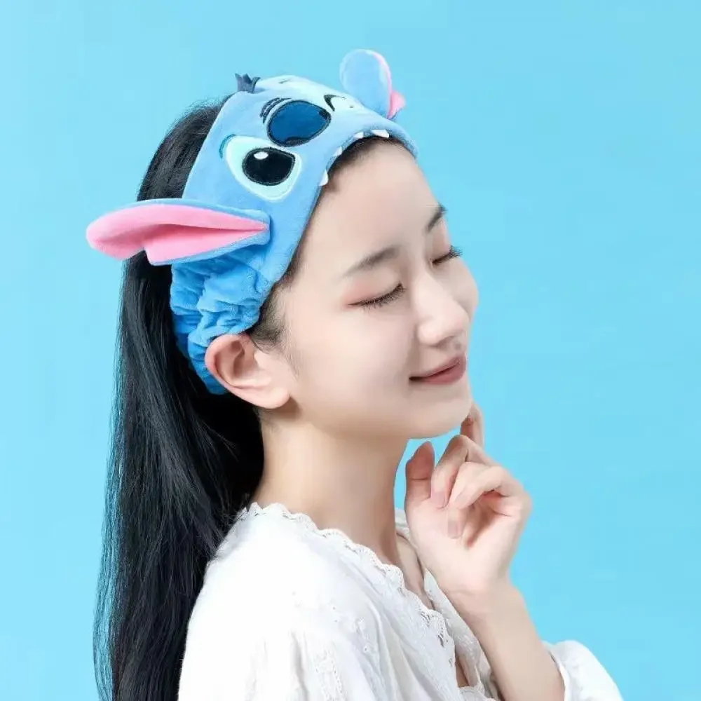 

Повязка для волос в стиле аниме Стич мультфильм Kawaii звезда детский Стич шампунь без следов повязка на голову головной убор