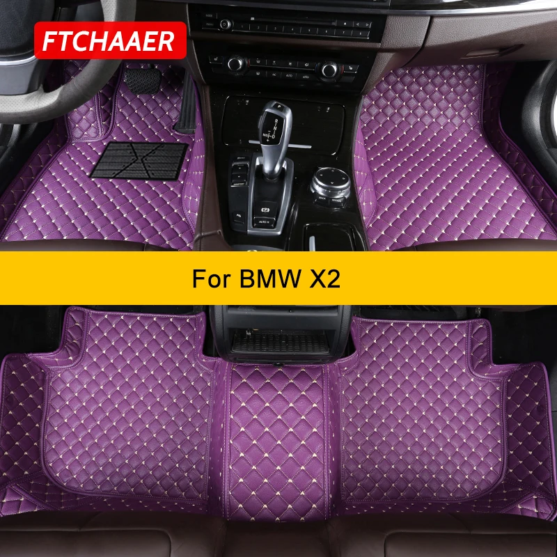 Ftchaaer Tappetini Auto Personalizzati Per Bmw X2 F39 Auto Tappeti Piede Coche Accessorie