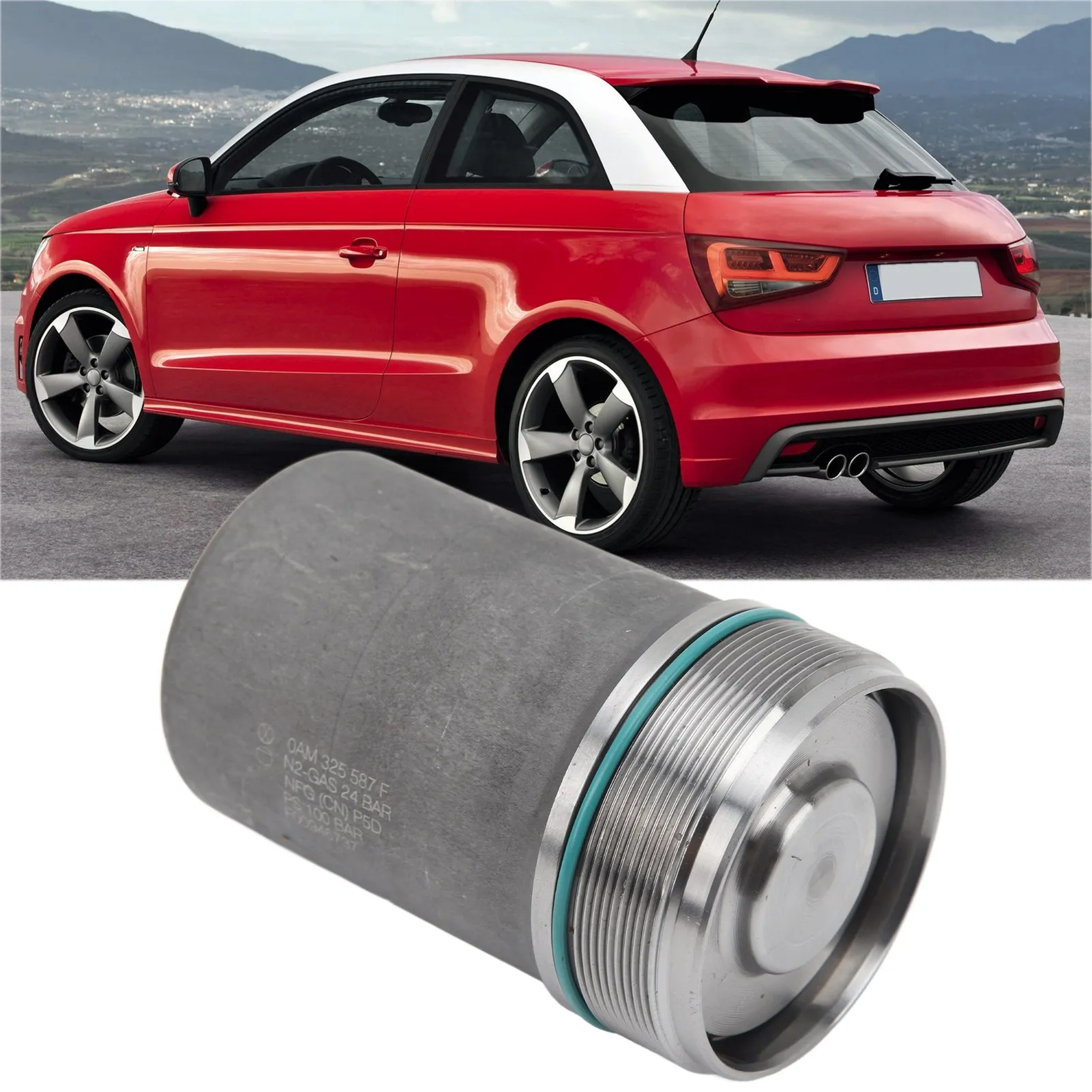 DQ200 Pressure Accumulator Aluminium Alloy 0AM DQ200 Replacement for Seat 7 Speed transmission pressure sensor