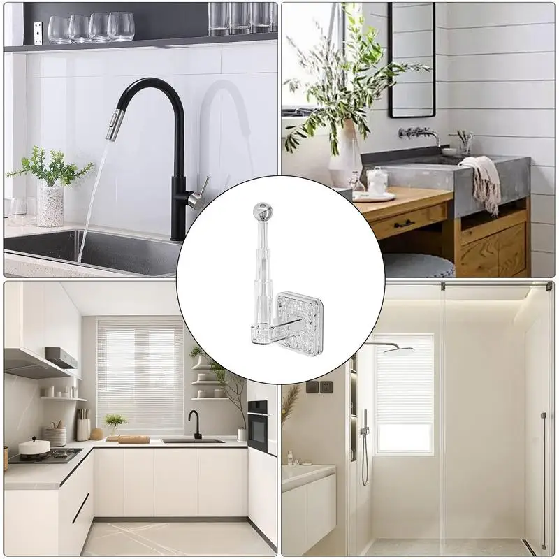 Wall Mounted Towel Hook Retractable Coat Towel Rack Toilet Paper Holder Hanger Multi-Purpose Jacket L-Shaped Telescopic Design