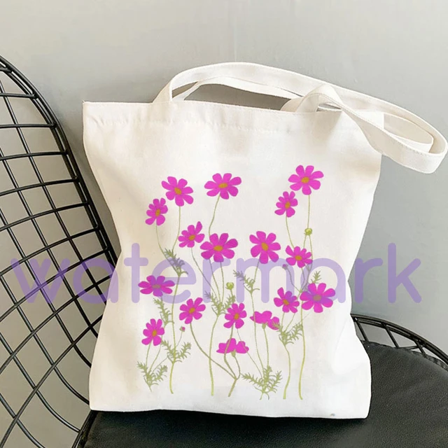 California Wildflower Organic Cotton Tote | California Totes & Gifts –  Santa Barbara Company