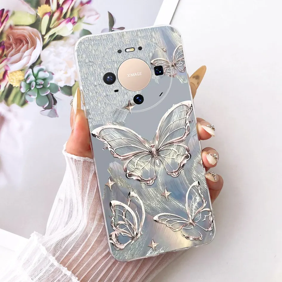 Floral Bowknot Soft Silicone Clear Phone Case - New Fashion 2025 Edition