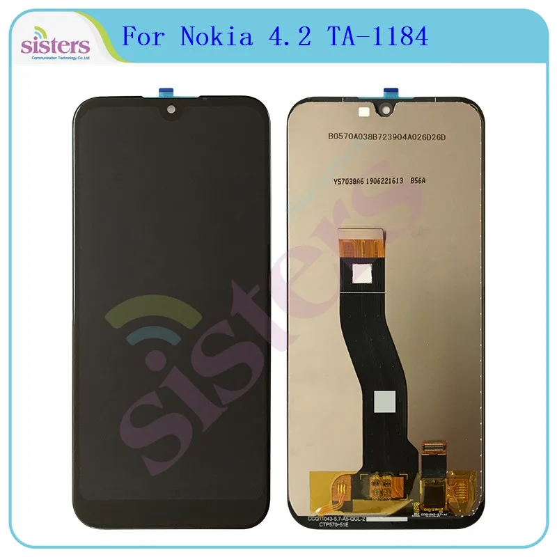 Originale Per Nokia 4.2 Ta-1184, Ta-1133, Ta-1149, Ta-1150, Ta-1157, Ta-1152 Display Lcd Touch Screen Digitizer