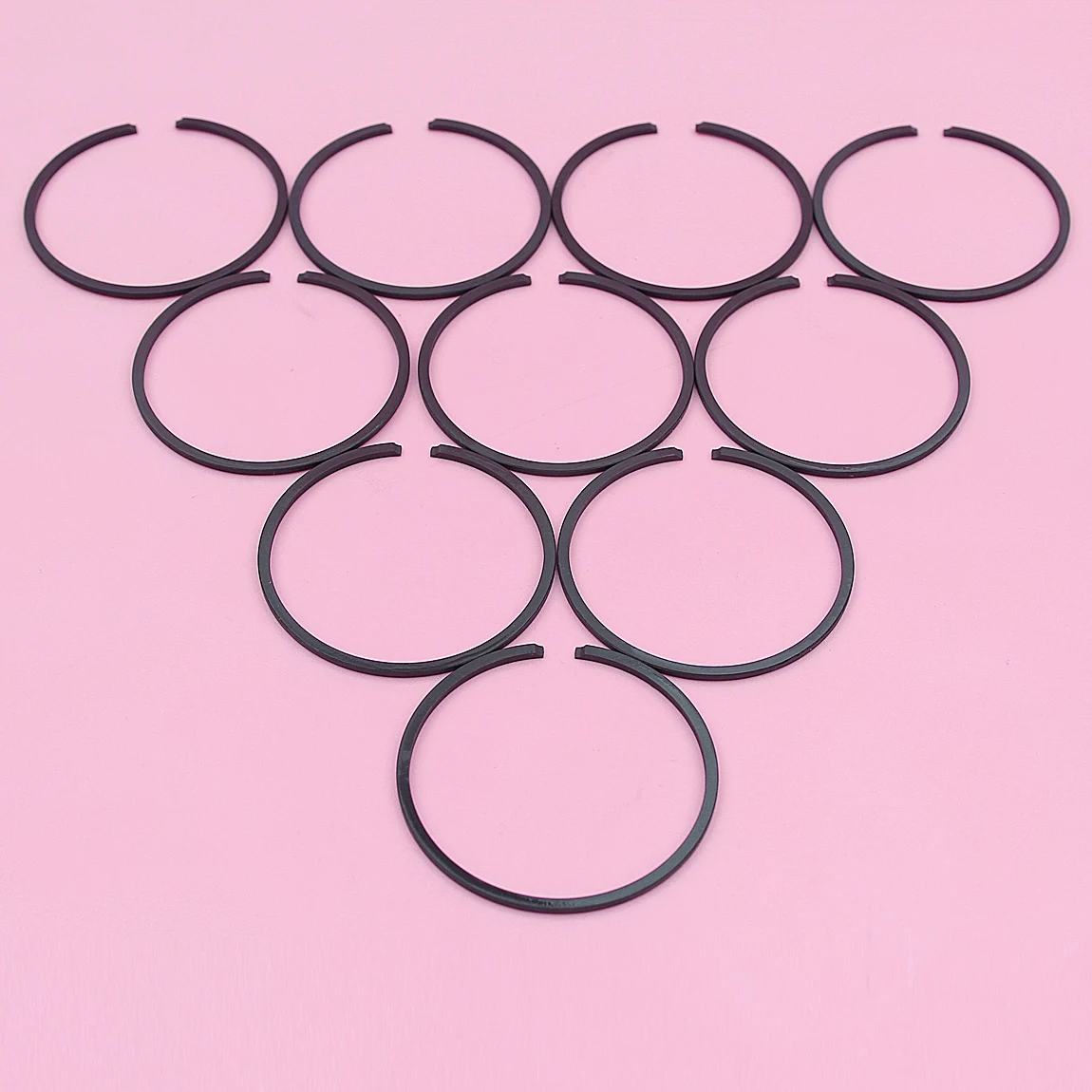 10 Stuks 35Mm X 1.2Mm Piston Ring Kit Voor Trimmer Bosmaaier Kettingzaag Vervangende Onderdelen Tuin Gereedschap onderdelen