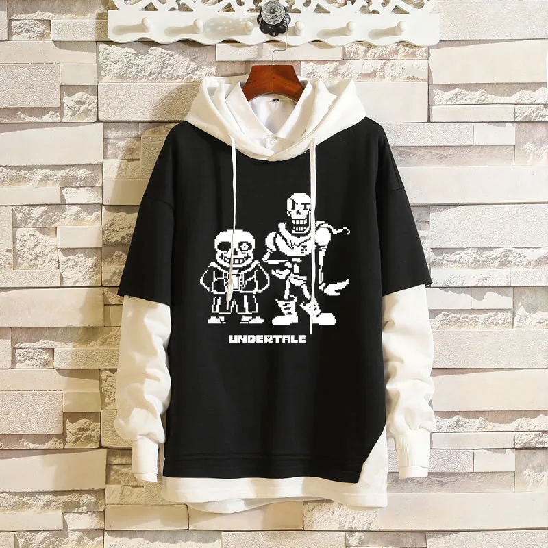 

Аниме Undertale Sans свитшоты косплей костюм толстовки 3D классическая мужская женская толстовка одежда искусственная хип-хоп двойка