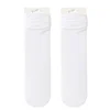 5-40Pairs Stacked Socks Women Spring and Summer Thin Solid Colour Jk Ice Silk Socks Ice Ice Socks Women Dopamine Mid-calf Socks 6