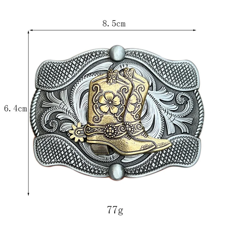 Boot belt buckle Western style