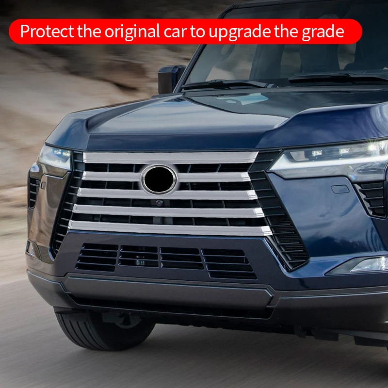 For 2024-2026 Lexus GX550 Upgraded Front Grill Chrome Decoration