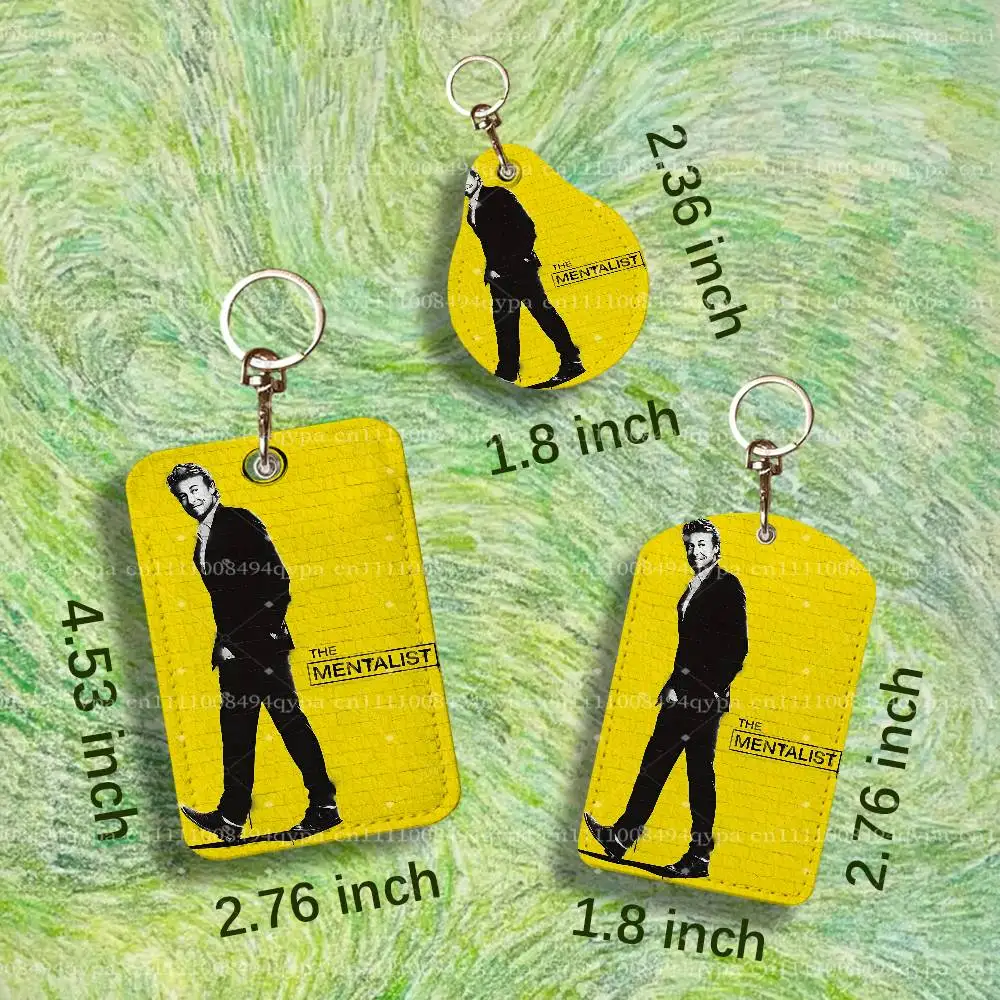 Versatile Leather Keychain Card Holder for ID, Cash, Keys & Cards