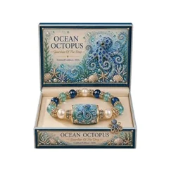 Ocean - Inspired Beaded Bracelet - Meaningful Friendship Jewelry (Gift Box Included) (Style4)