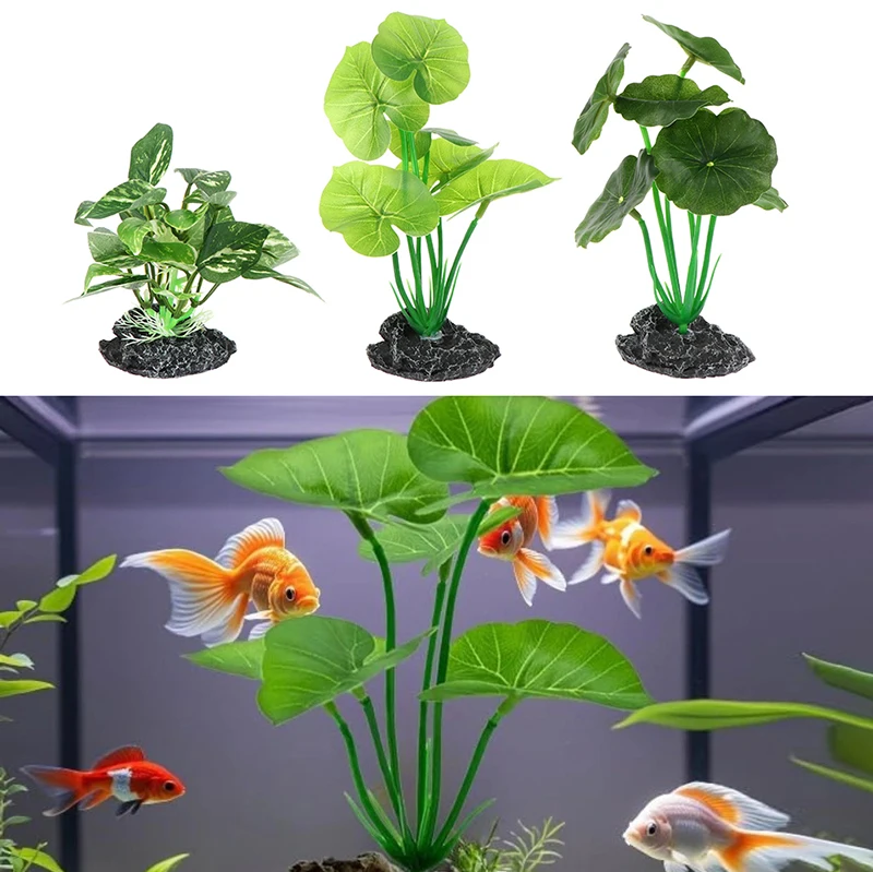Realistic Floating Aquarium Plant
