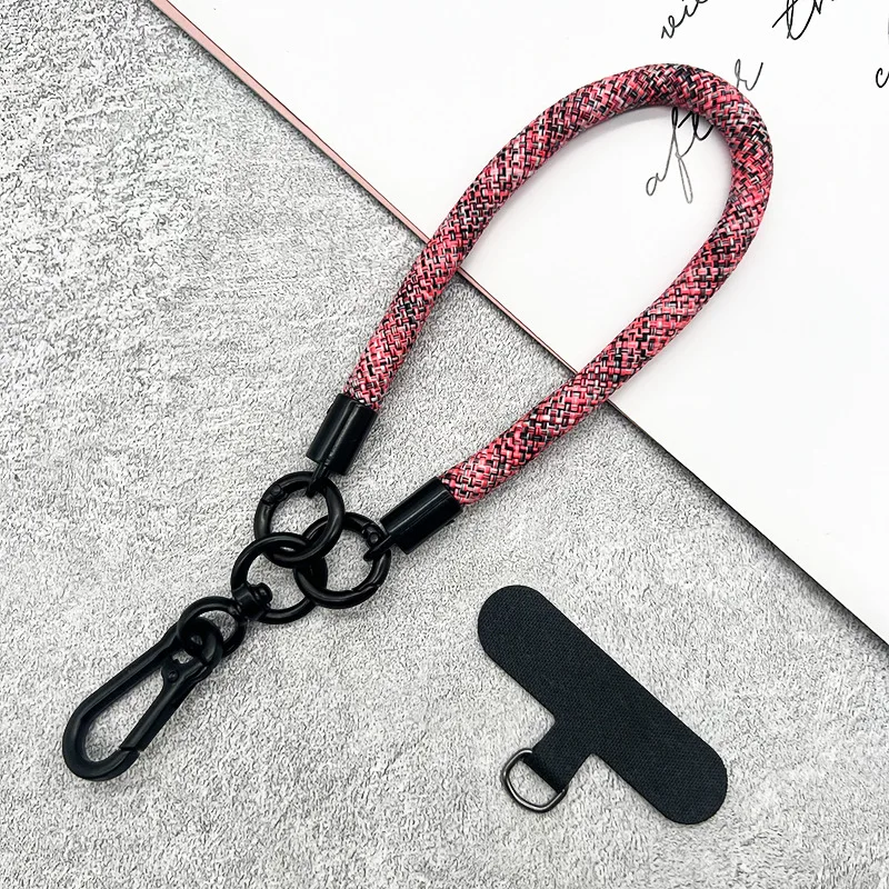 Fashionable Anti-Loss Mobile Phone Wrist Lanyard with Strong Twist Rope Design