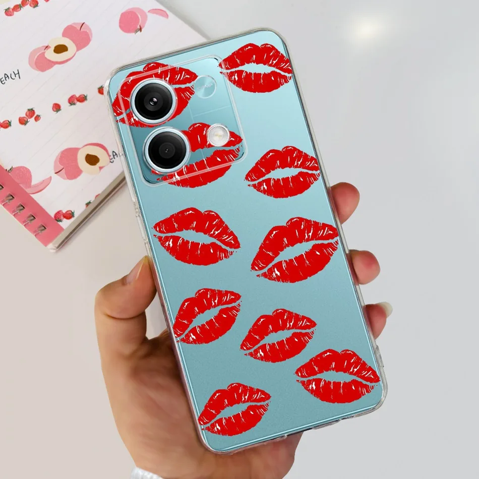 Elegant Printing Soft Silicone TPU Slim Phone Back Cover