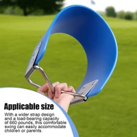 Outdoor Children's Swing Seat EVA Heavy Duty Swing Accessories With Metal Triple-Cornered Ring 300Kg /660 Lb Weight Limit Outdoo 2