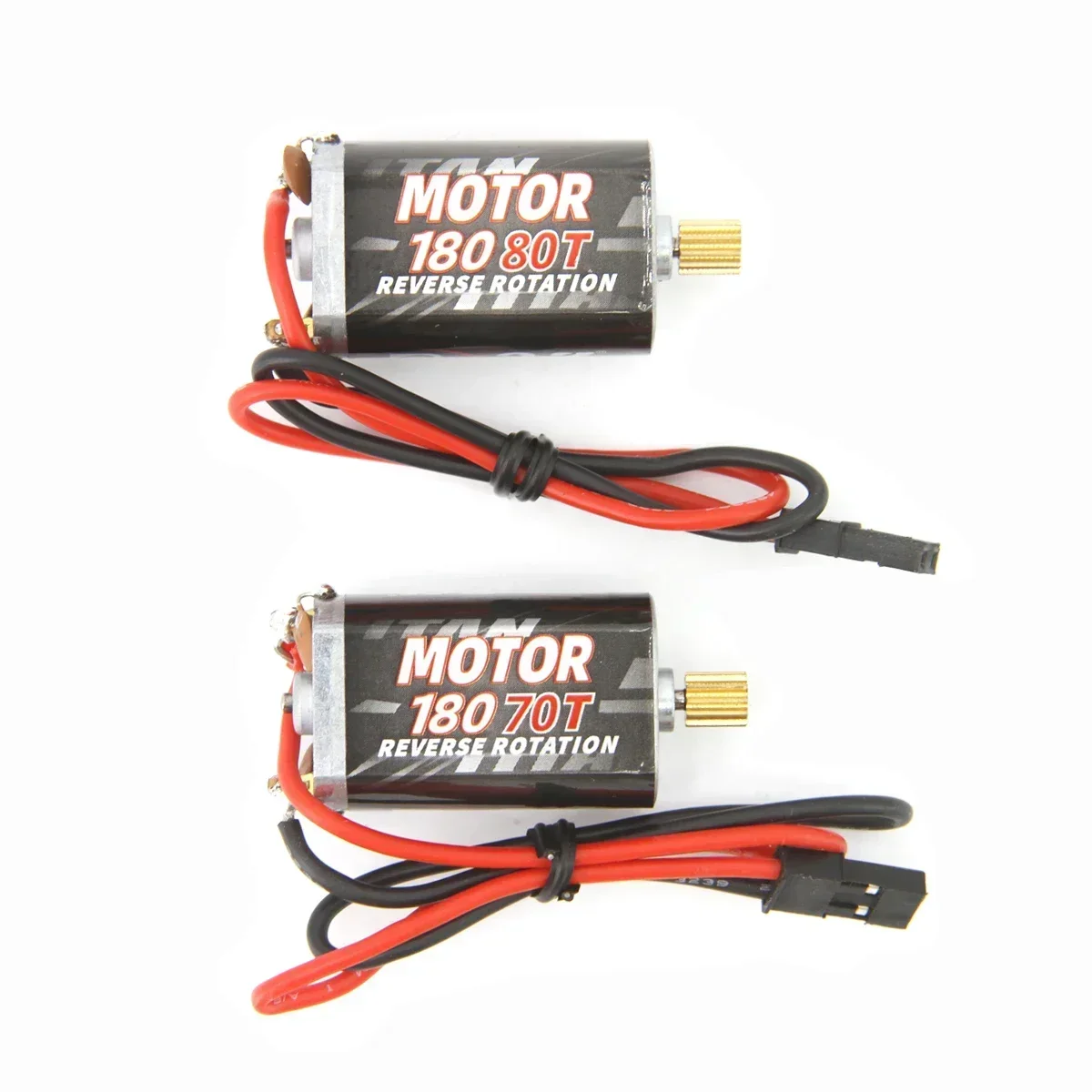 Moteur NEEBRC 180 avec pignon 80T pour RC Crawler 1/18 TRX4M
