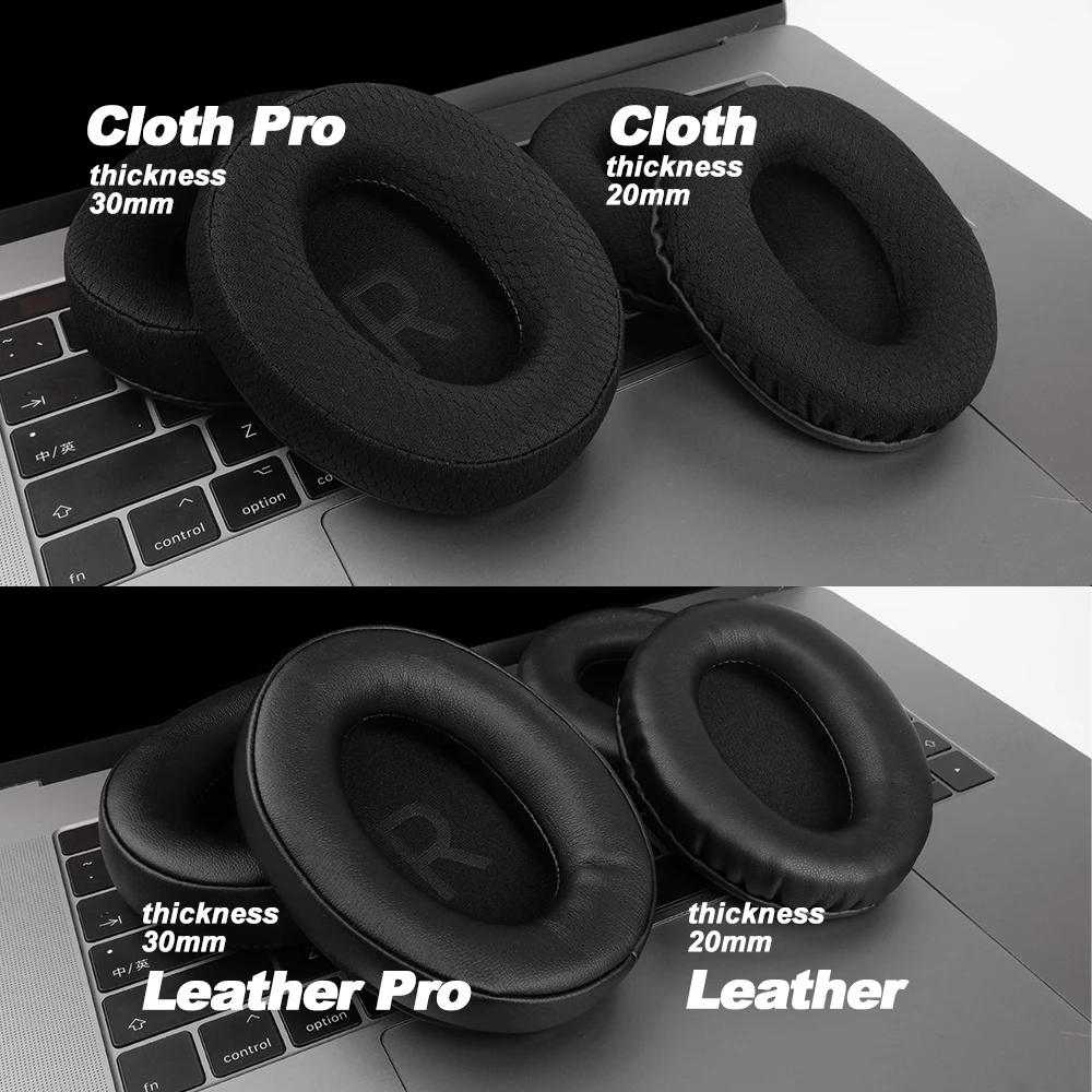 Replacement Ear Pads Cushions For HyperX Cloud II, Flight, Alpha, Stinger Headphones