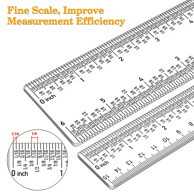 Must-have Zero-Centering 6 Clear Acrylic Ruler for Student School Office  DIY Scrapbooking Crafting Card Centering Tool 2023 - AliExpress