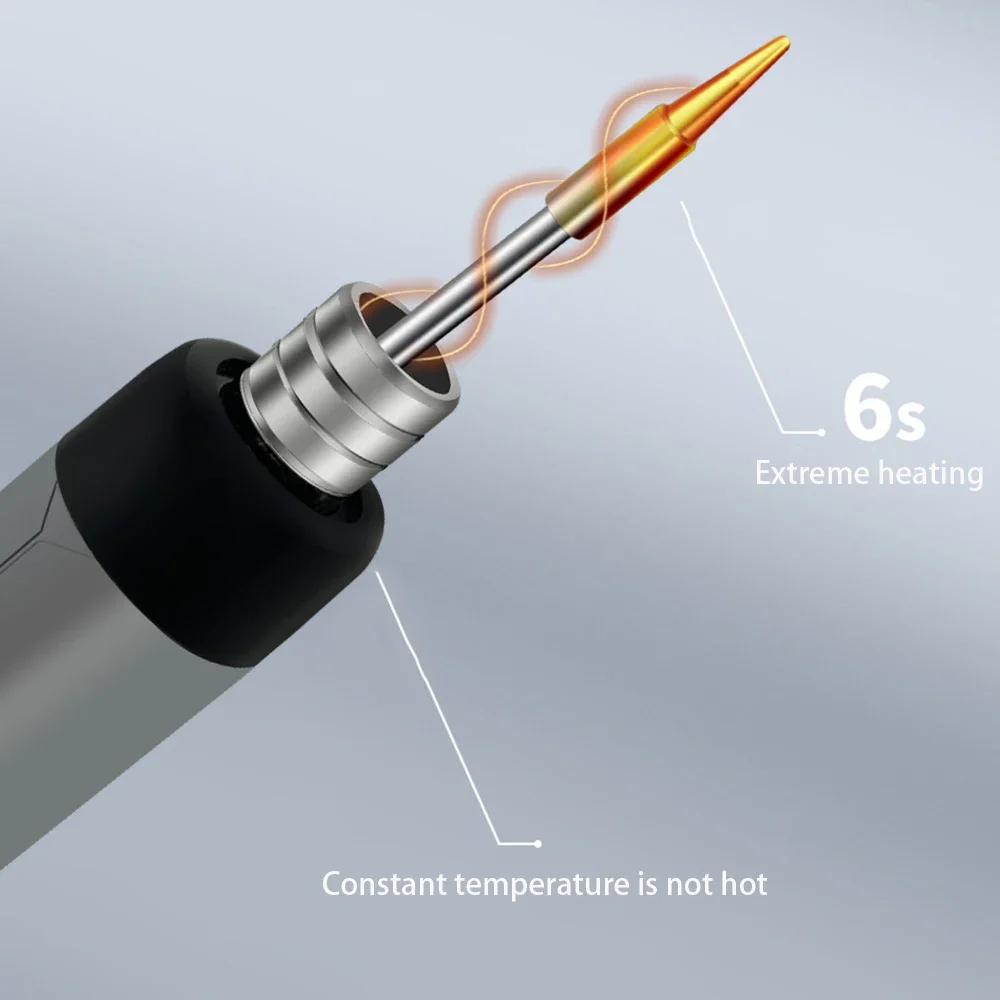 Wireless USB Soldering Iron Tool with Lithium Battery