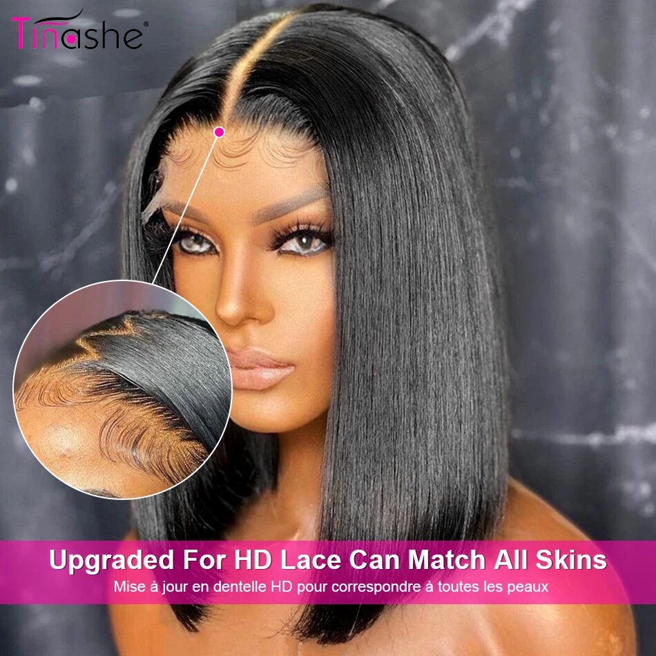Lace Front Human Hair Wig For Women Bob