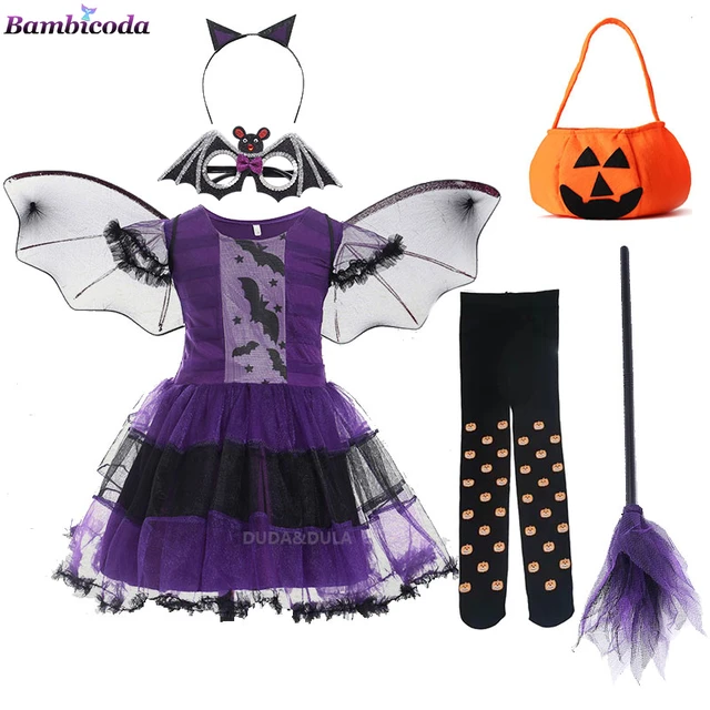 Costume d'Halloween de Vampire pour Petite Fille, Déguisement de Princesse,  Vêtement de ixde Carnaval - AliExpress