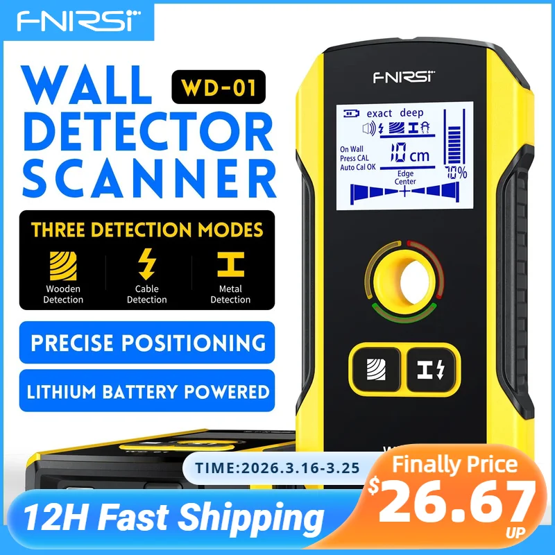FNIRSI Wall Scanner Detector 1