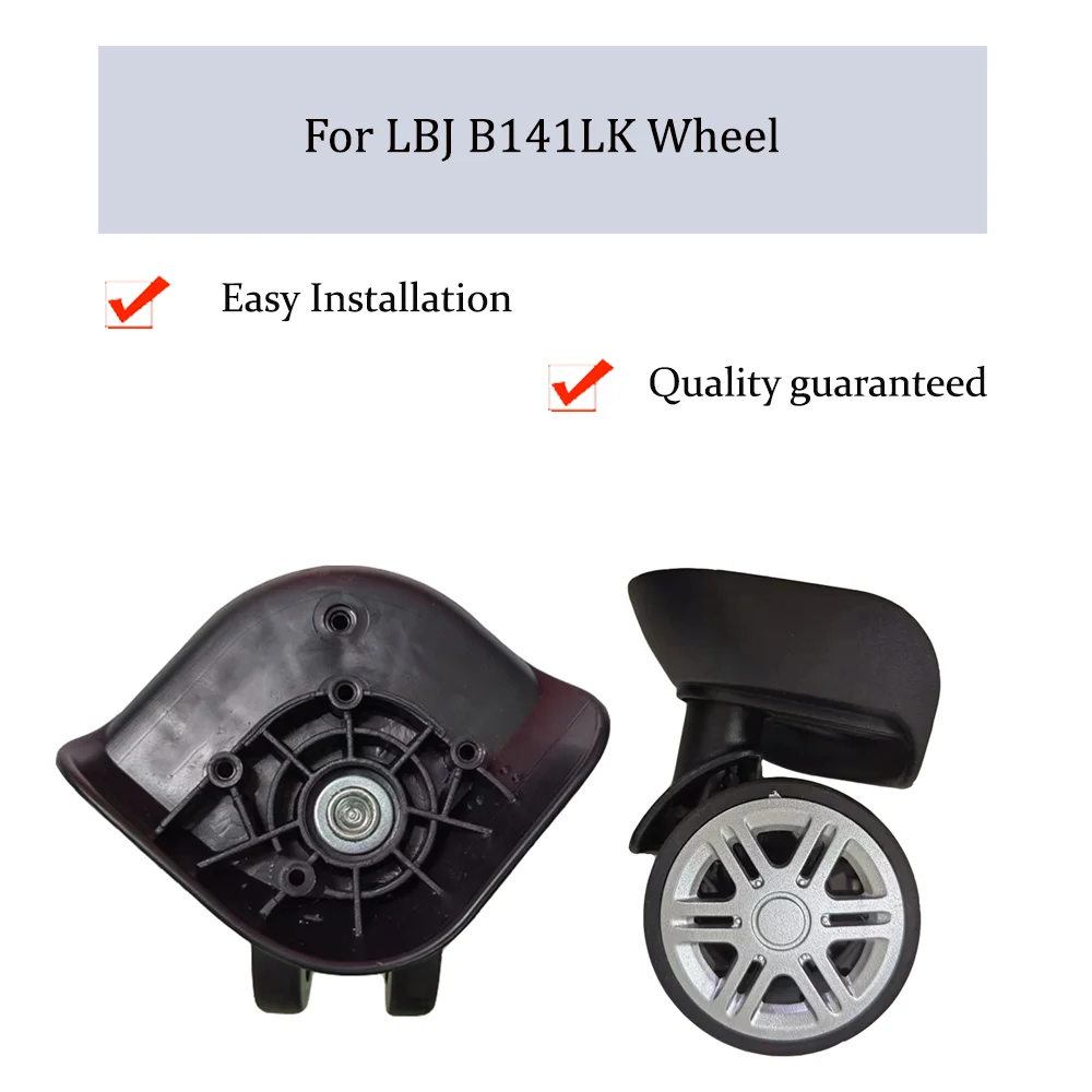 For LBJ B141LK Nylon Luggage Wheel Trolley Case Wheel Pulley Sliding Casters Universal Wheel Slient Wear-resistant Repair