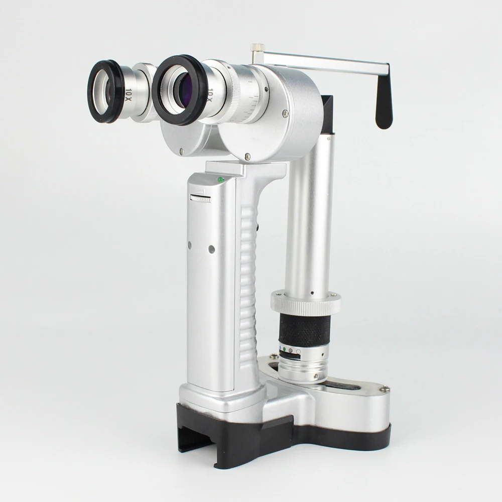 Portable Slit Lamp Ophthalmic Handheld Microscope With Aluminum Carry Case
