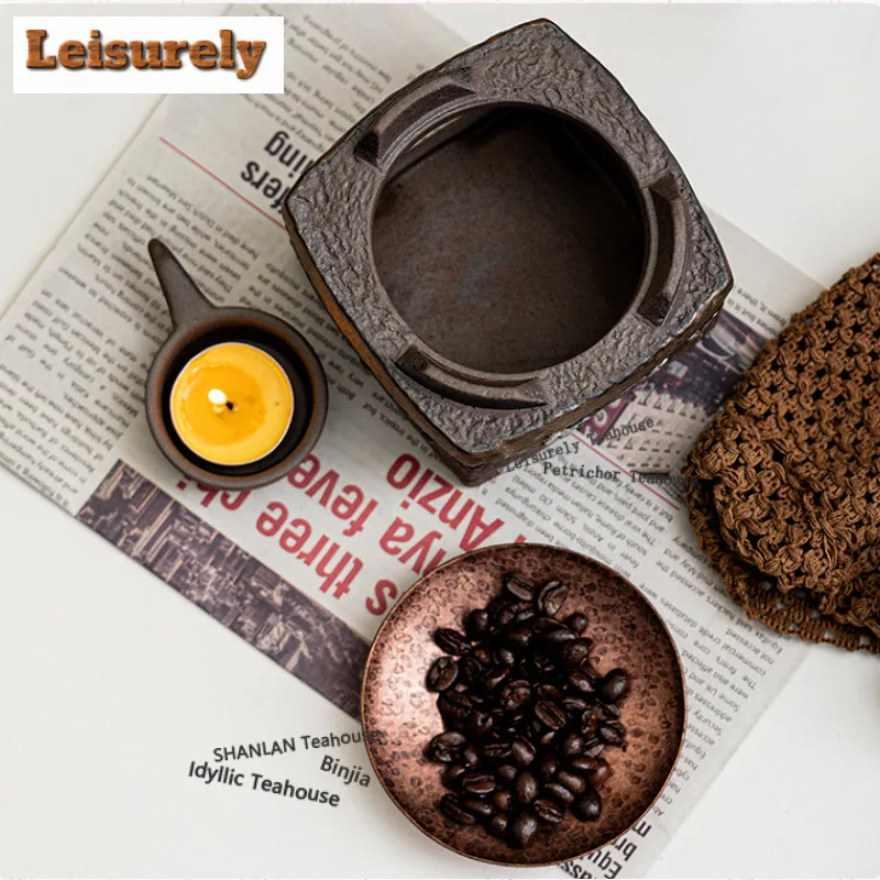 Gilt Silver Plum Blossom Square Tea Warmer Holder Candle Heater Stove Kettle Stand Boiling Water Carbon Furnace Barbecue Tray