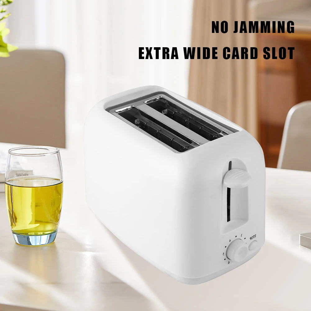 Automatic Bread Makers Removable Crumb Tray Electric Bread Baking Machine Pop Up 650W Household Kitchen Supplies 4