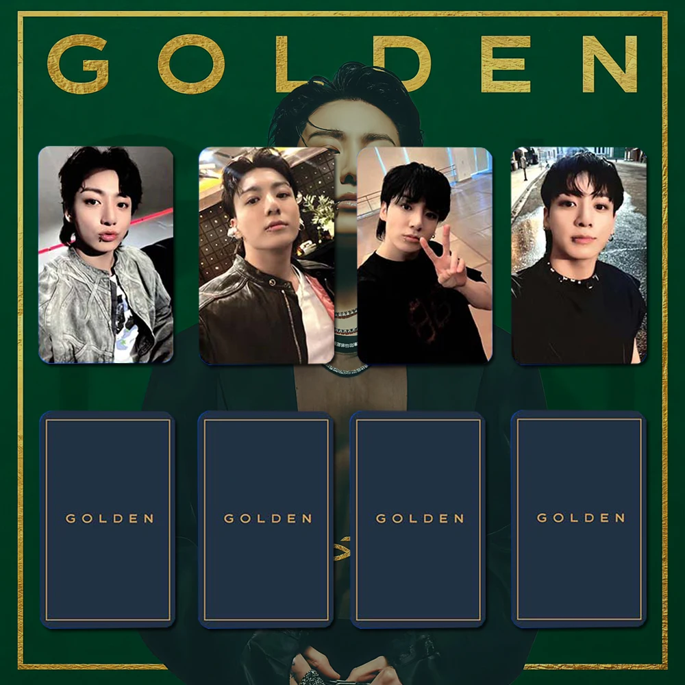 Рисунок 4 - Kpop фотооткрытки ATEEZ GOLDEN альбом THE WORLD EP