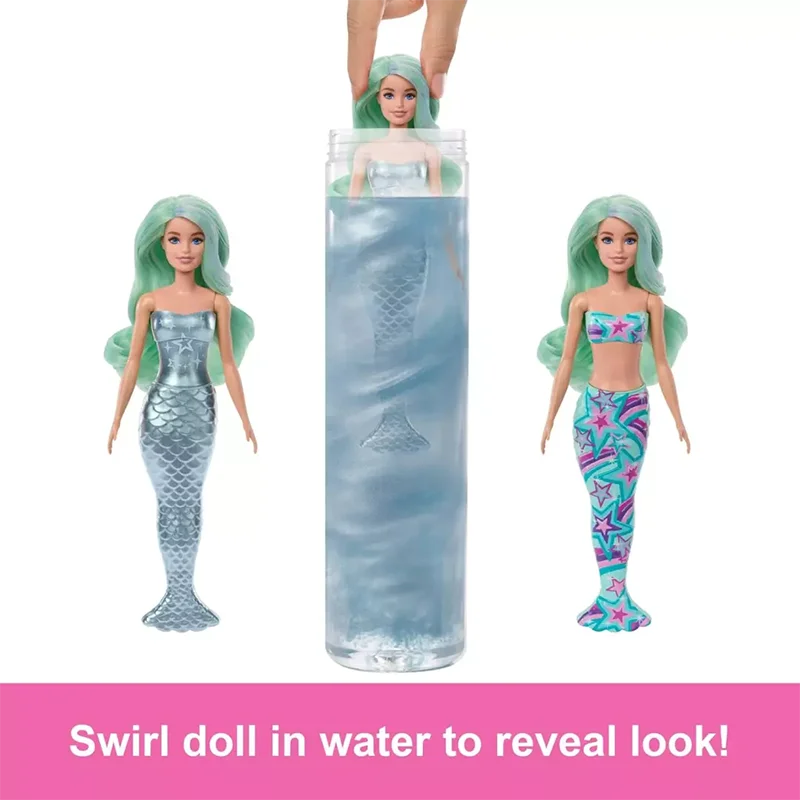 Original Barbie Mermaid Series Color Reveal Doll Accessories