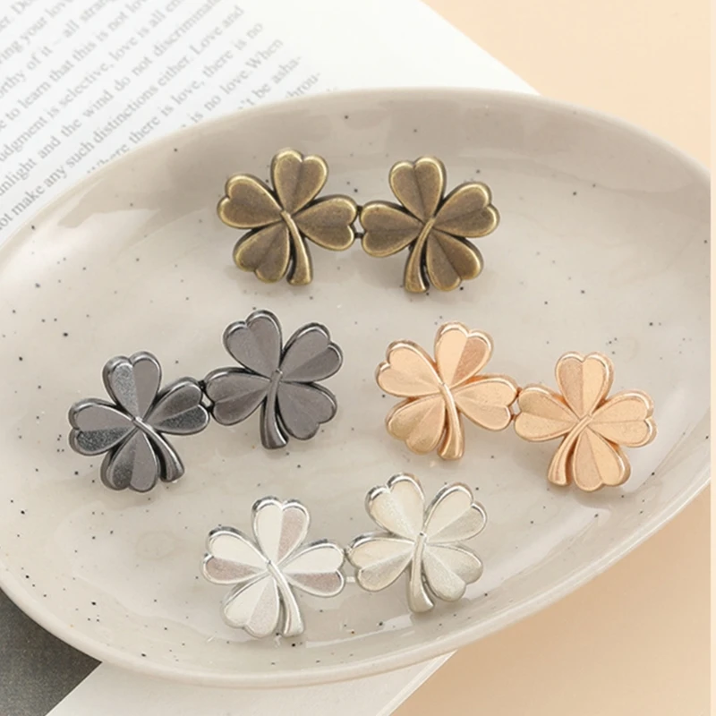 

Alloy Brooch Clip for Women Pants Tightening Alloy Waistband Trading Pin Buckle