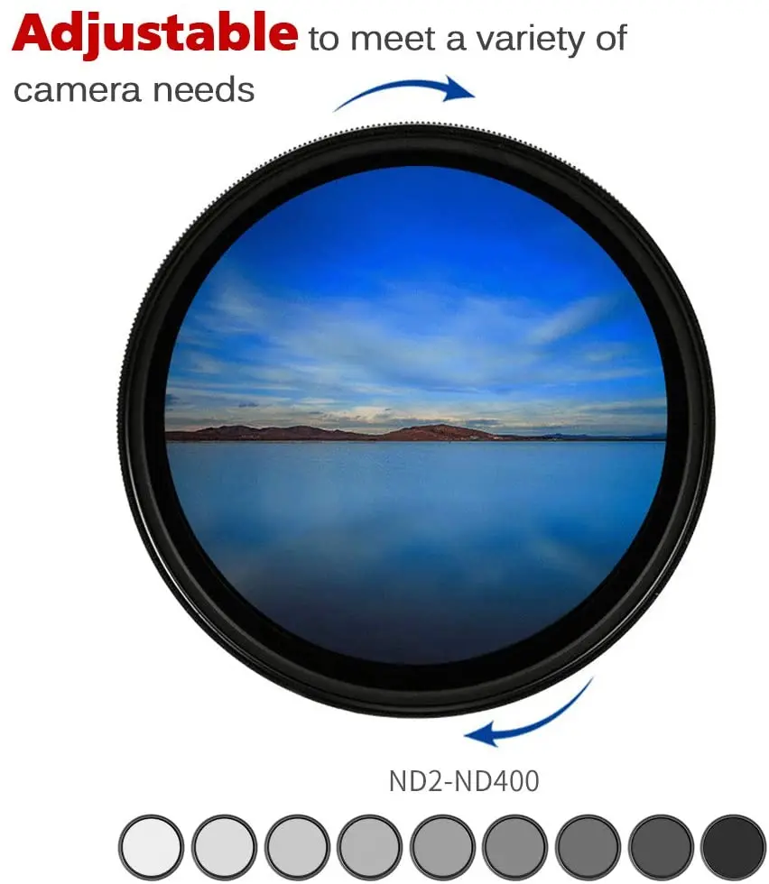 ND2-400 Neutral Density Fader Variable ND filter Adjustable