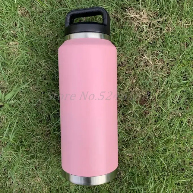 36oz Water Bottle Wide Mouth Vacuum Insulated Bottle Double Wall 18/8  Stainless Steel Powder Coated Travel Water bottle sport - AliExpress