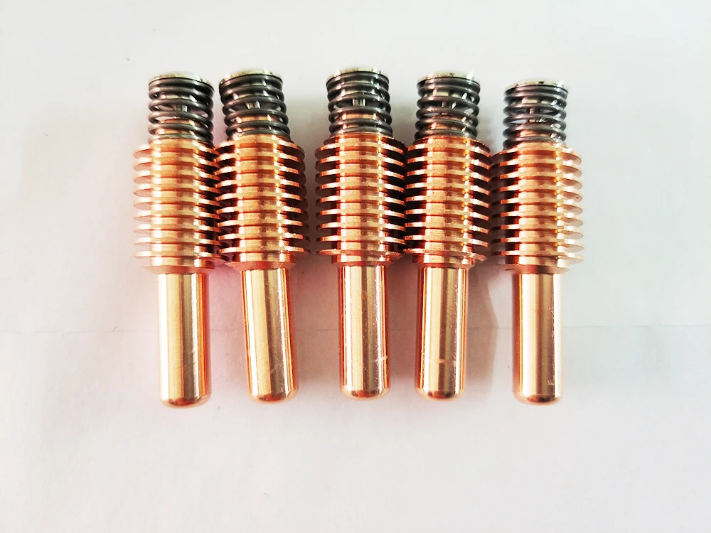 105A Electrode 220842 Plasma Cutting Torch Consumables Compatible 45A-105A 5pcs soldering paste