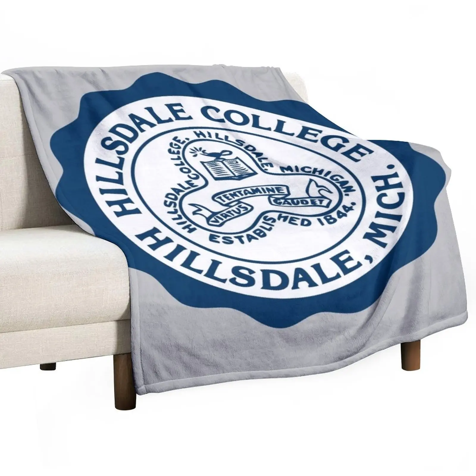 

Hillsdale College 4 Throw Blanket Picnic Blanket Moving Blanket wednesday Plaid