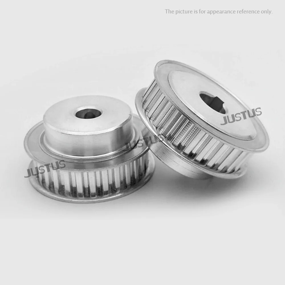 Alloy Wheels T5-10T/12T/14T/15T/16T/18T Bore Size 5mm To 15mm Timing Pulley Teeth Pitch 5mm For Width 10/15/20/25mm Rubber Belt