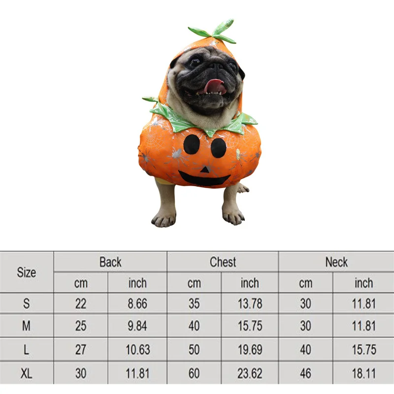 Costume Halloween Per Cani E Gatti - Cappello Zucca E Bandana, Regolabile, Morbido, Per Taglie Piccole, Medie E Grandi