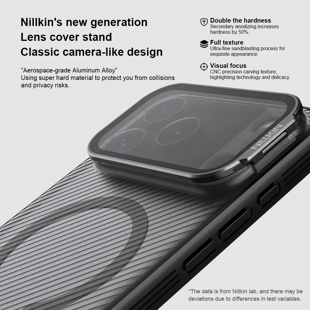NILLKIN MagSafe CamShield Prop Case with Lens Protection