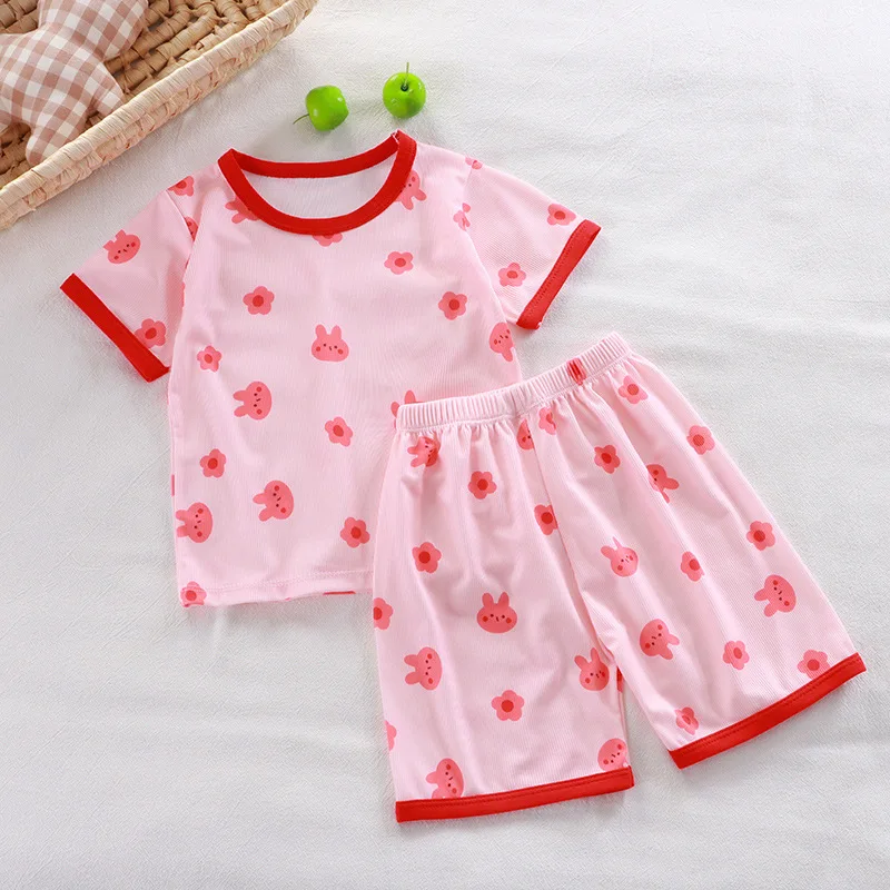 Short Sleeve Pajamas Sets 3