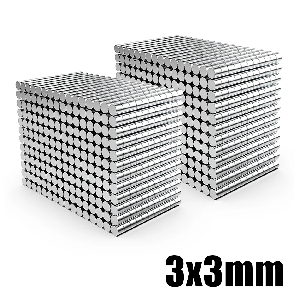 3x3mm Mini Fridge Magnets – 40/200pcs 1