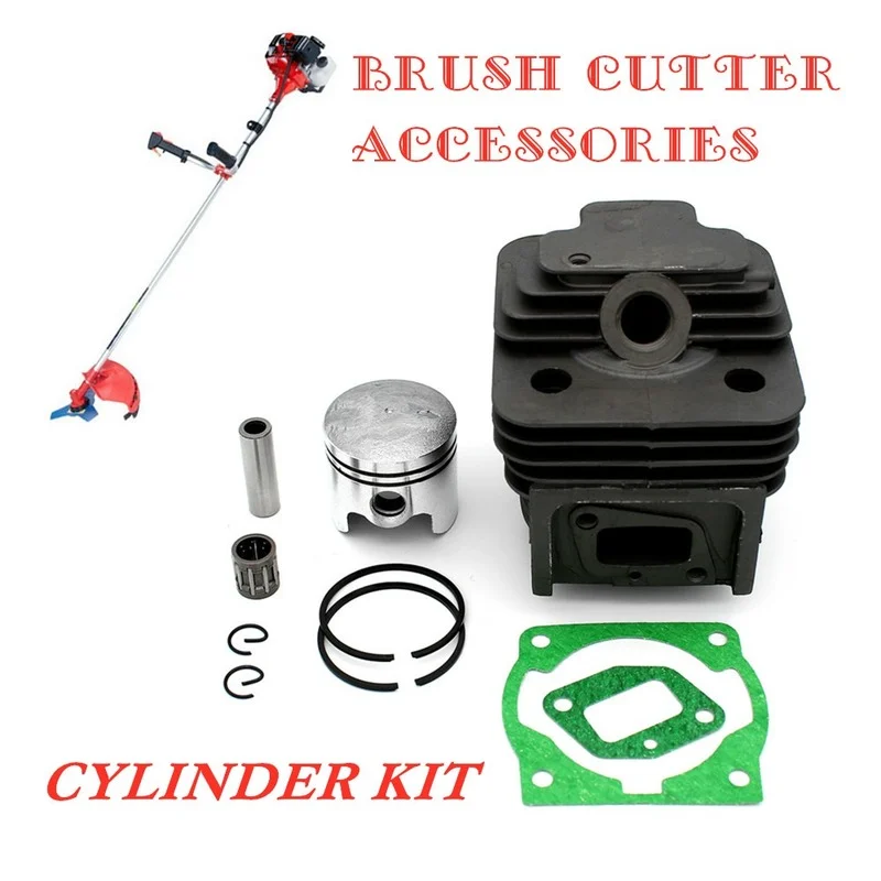 Kit Piston Cylindre 44 Mm Et 40 Mm Pour Débroussailleuse – Compatible Moteurs 44-5, 40-5, 44F-5, 40F-5