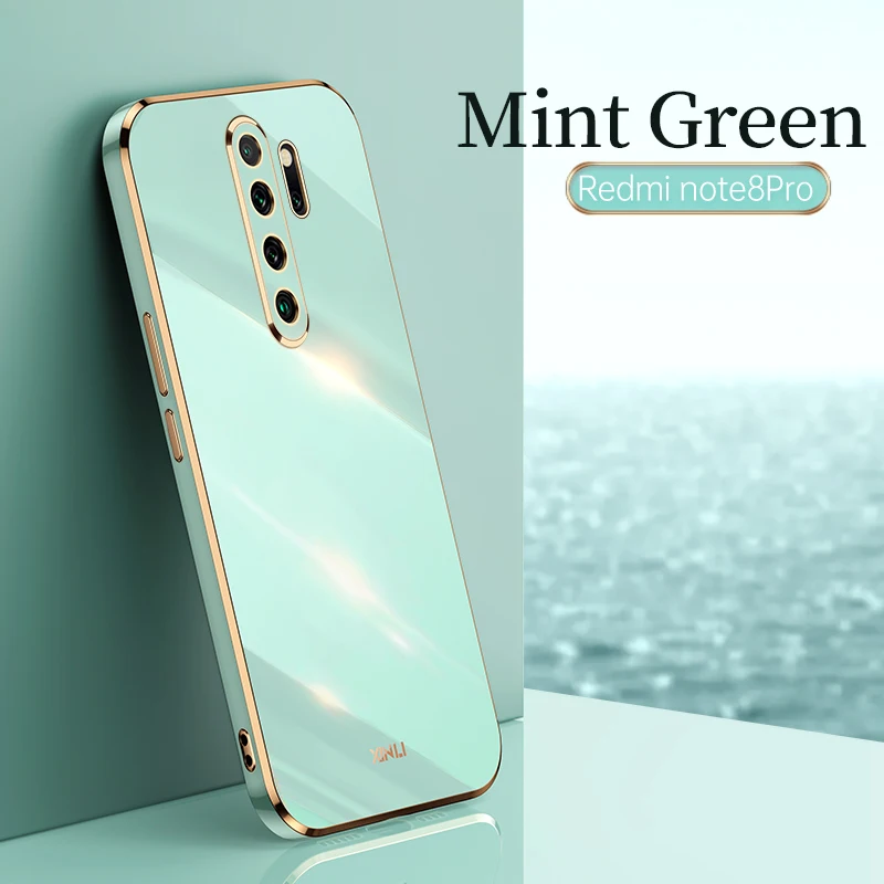 Premium High-Quality Soft TPU Case with Anti-Fingerprint and Camera Protection for Xiaomi Redmi Note 8 Pro