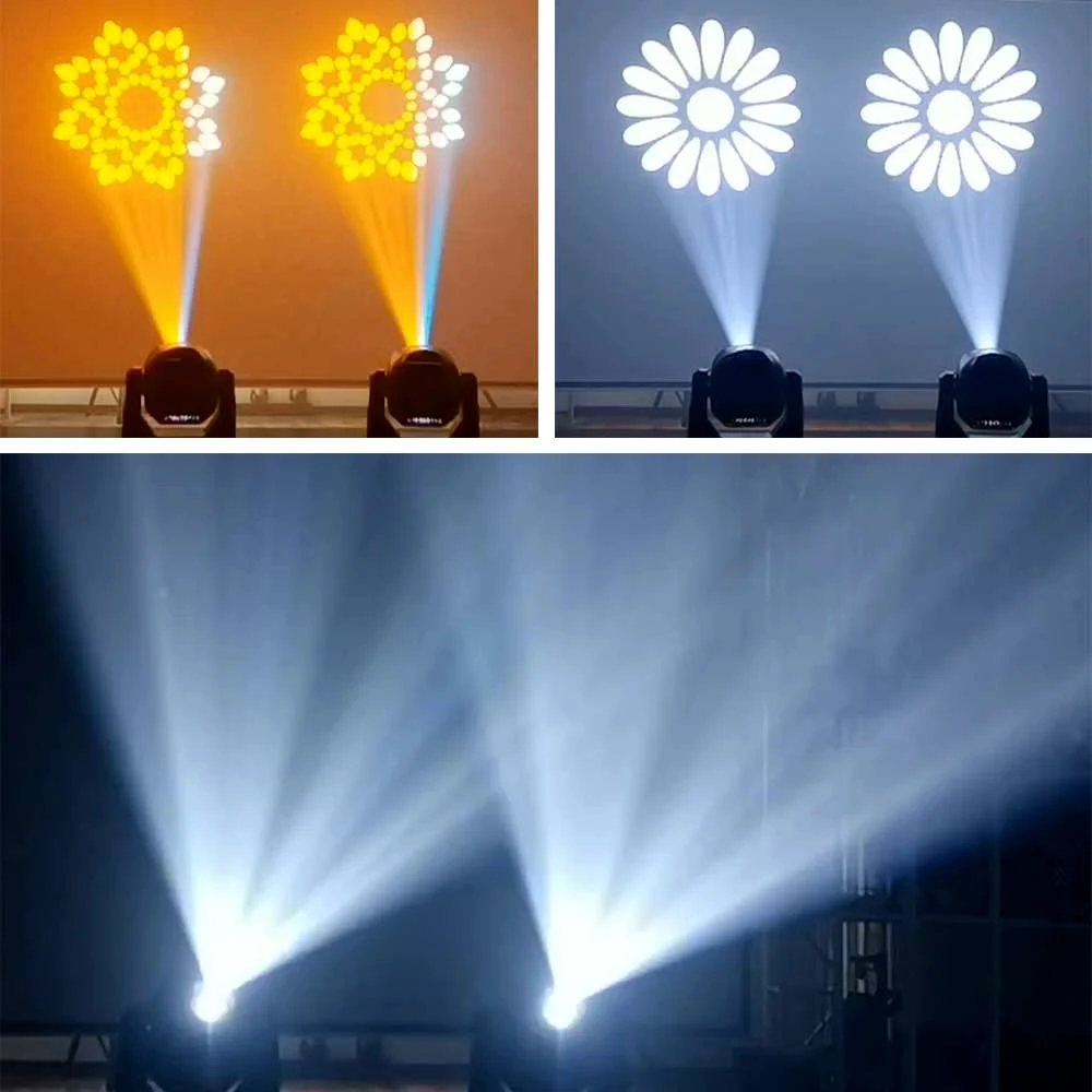 120w ponto led movendo a cabeรงa luz profissional lavagem a laser de cristal magia bola efeito luzes do palco disco dj mรบsica festa clube danรงa
