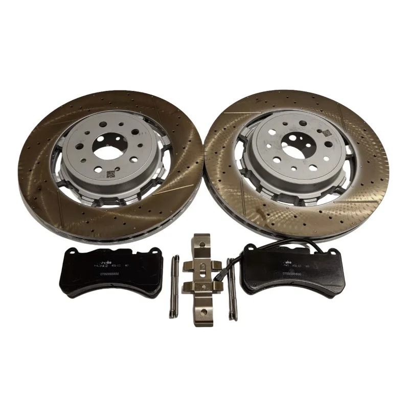 For Maserati Granturismo GT & Quattroporte Front Brake Pads & Rotors 2315318 673010328 673012044 980139070