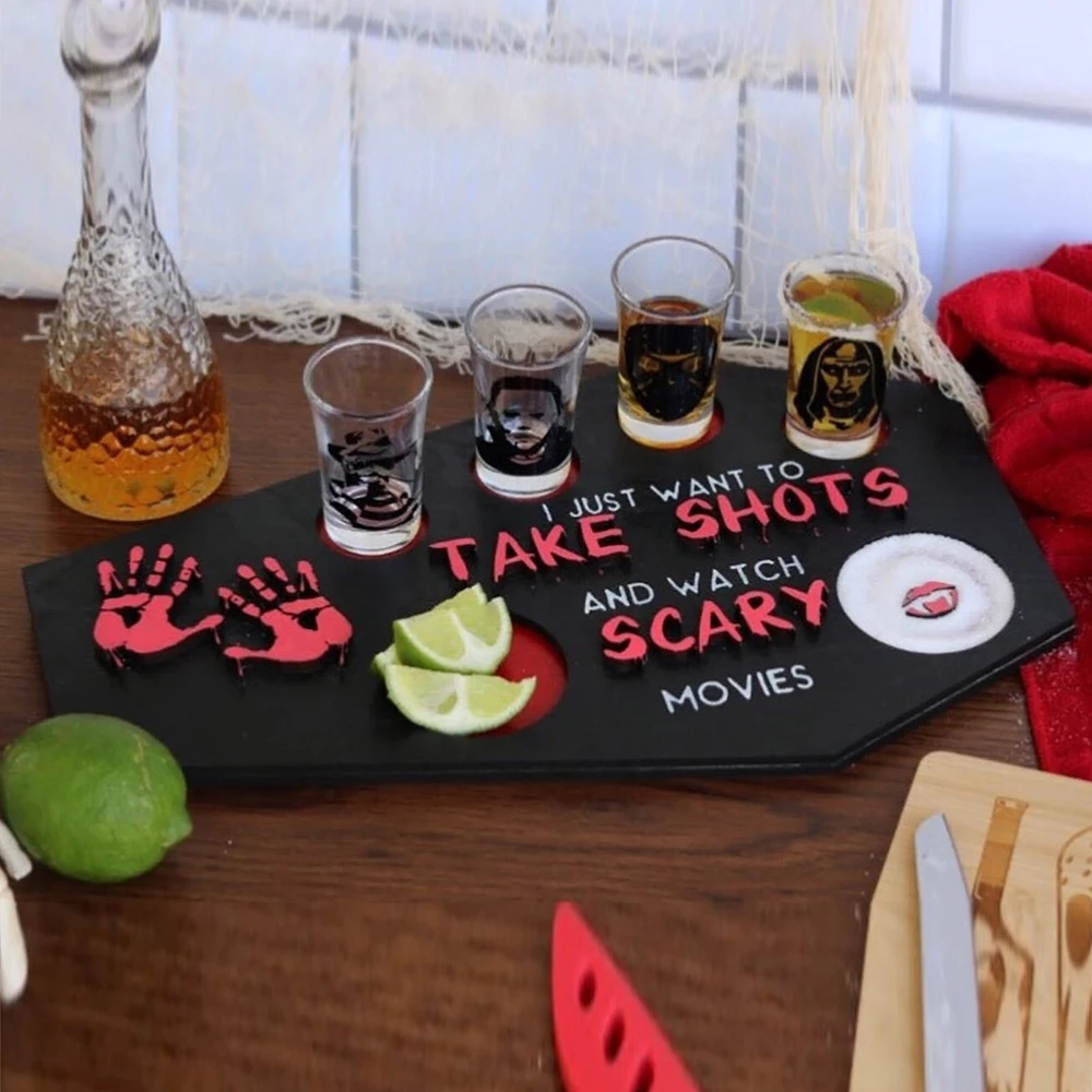 

Party Scary Decoration Cup Salver Safety Durable Silicone Cup Mat For Coffee Mug
