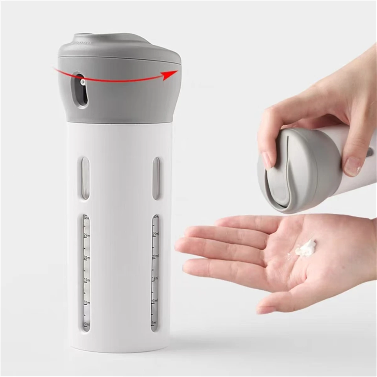 Refillable Plastic Bottles Travel Bottles Set 4 In 1 Portable For Cosmetics Lotion Perfume